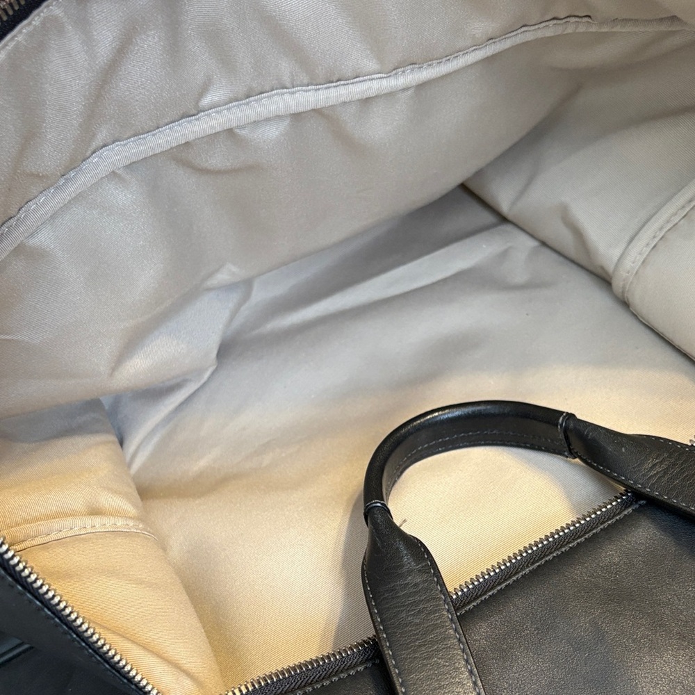 Coach Leather Voyage Cabin Duffel Bag Weekender Travel Carryon RARE - Picture 15 of 16
